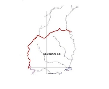 Mapa Vereda San Nicolás de La Ceja del Tambo
