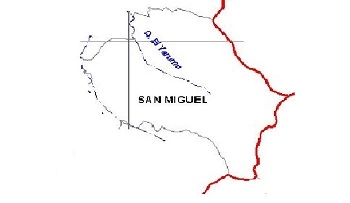 Mapa San Miguel de La Ceja del Tambo